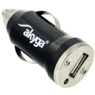 Akyga USB-s szivargyújtó adapter mini (1A)