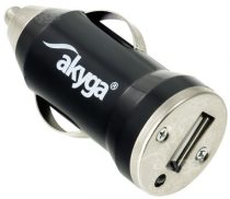 Akyga USB-s szivargyújtó adapter mini (1A)