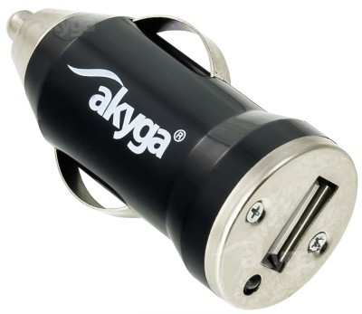 Akyga USB-s szivargyújtó adapter mini (1A)