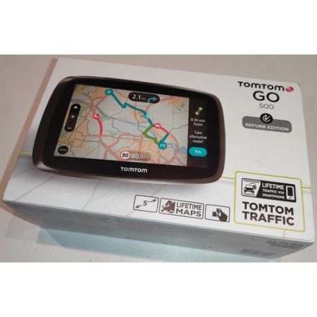 TomTom GO 500 Refurb (élettartam frissítés) - BEMUTATÓ DARAB