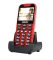 Evolveo EasyPhone XD EP-600 senior mobiltelefon piros