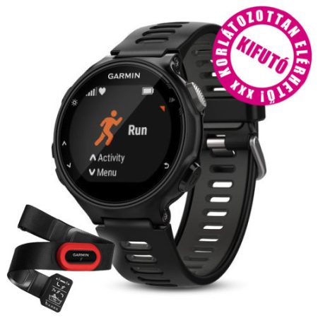 Garmin Forerunner 735XT RUN-Bundle fekete / szürke