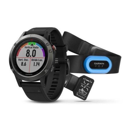 Garmin Fenix 5 Szürke / Fekete szíj Performer Bundle