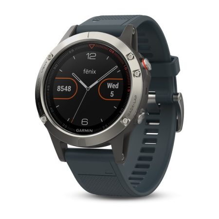 Garmin Fenix 5 Ezüst / Kék szíj