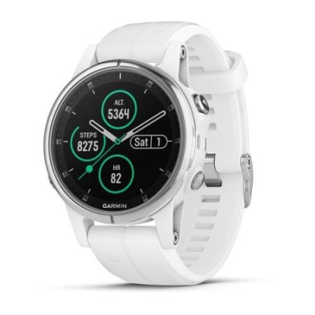 Garmin Fenix 5S Plus Sapphire Fehér / Fehér szíj