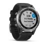 Garmin Fenix 5 Plus Ezüst / Fekete szíj       