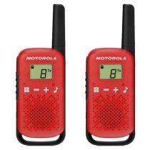 Motorola TLKR T42 Dual-Pack PMR rádió piros