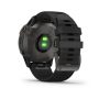 Garmin Fenix 6 Sapphire Carbon DLC Szürke / Fekete szíj