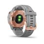 Garmin Fenix 6S Sapphire Rose Gold / Szürke szíj
