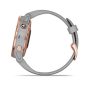 Garmin Fenix 6S Sapphire Rose Gold / Szürke szíj