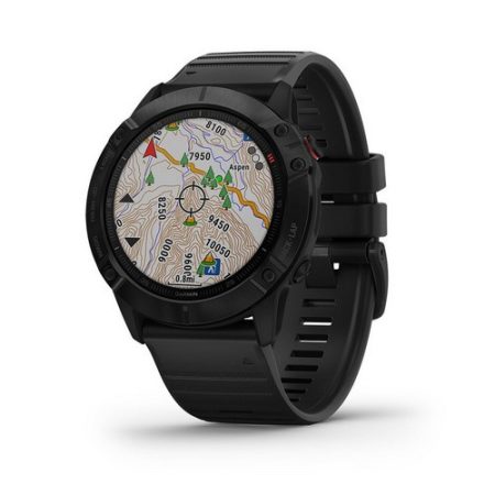 Garmin Fenix 6X Pro Fekete / Fekete szíj