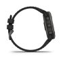 Garmin Fenix 6X Pro Solar Titan DLC Carbon Szürke / Fekete szíj