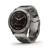 Garmin Fenix 6X Pro Solar Titanium / Titan szíj