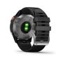 Garmin Fenix 6 Solar Ezüst / Fekete szíj