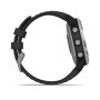 Garmin Fenix 6 Solar Ezüst / Fekete szíj