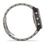 Garmin Quatix 6 Titanium Sapphire Szürke / Titanium szíj