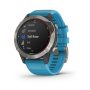 Garmin Quatix 6 Titanium Sapphire Szürke / Titanium szíj