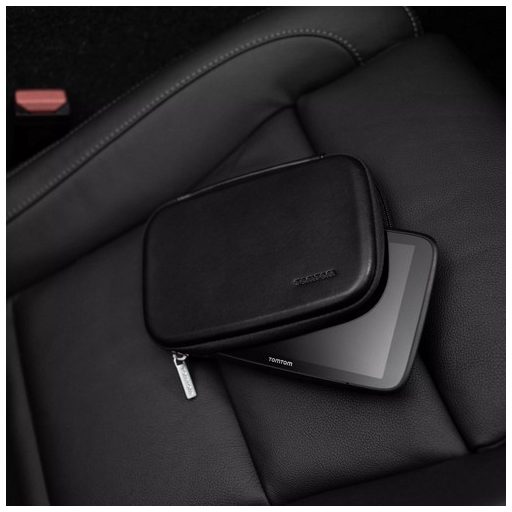 TomTom Protective Leather Carry Case cipzáras tok 7"