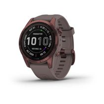   Garmin Fenix 7S Sapphire Solar Sötét Bronz Titánium/Palaszürke szíj