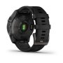 Garmin Fenix 7 Sapphire Solar Carbon Szürke DLC Titánium/Fekete szíj