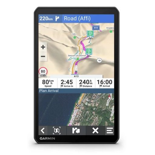 Garmin Camper 895 MT-D Európa lakóautós navigáció