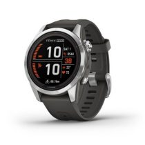 Garmin Fenix 7S Pro Solar Ezüst/Grafitszürke szíj