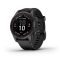   Garmin Fenix 7S Pro Sapphire Solar Karbonszürke DLC Titánium/Fekete szíj
