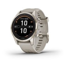 Garmin Fenix 7S Pro Sapphire Solar Krémarany/Homokkő szíj