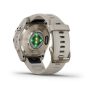 Garmin Fenix 7S Pro Sapphire Solar Krémarany/Homokkő szíj