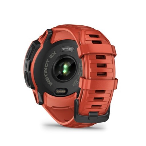Garmin Instinct 2X Solar Piros