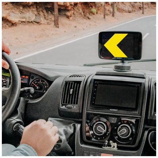 TomTom GO Camper Max 700 World Map lakóautós navigáció