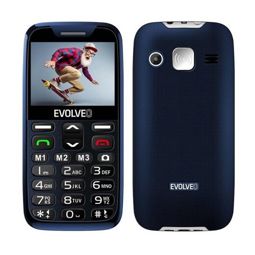 Evolveo EasyPhone XR EP-601 senior mobiltelefon kék