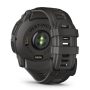 Garmin Instinct 3 50mm Solar Fekete/Sötétszürke szíj