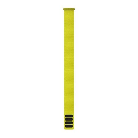 Garmin Óraszíj UltraFit nylon neonsárga 22mm