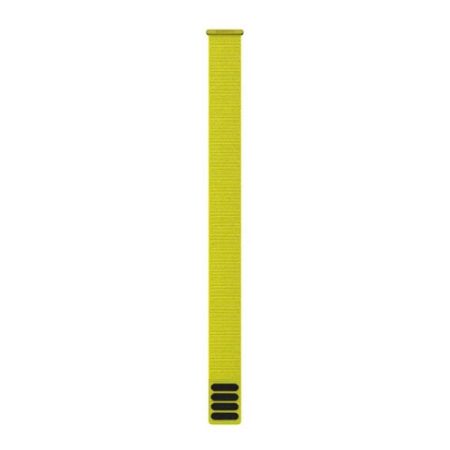 Garmin Óraszíj UltraFit nylon neonsárga 26mm