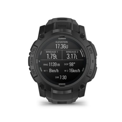 Garmin Instinct 3 50mm AMOLED Tactical Edition Fekete/Fekete szíj
