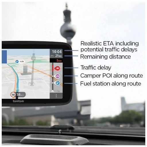 TomTom GO Camper Tour 6 2nd gen. Európa lakóautós navigáció