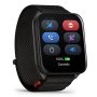 Garmin Venu X1 Fekete Titanium / Fekete Comfortfit Nylon szíj 