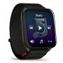 Garmin Venu X1 Fekete Titanium / Fekete Comfortfit Nylon szíj 