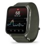 Garmin Venu X1 Mohazöld Titanium / Mohazöld Comfortfit Nylon szíj 
