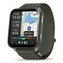 Garmin Venu X1 Mohazöld Titanium / Mohazöld Comfortfit Nylon szíj 