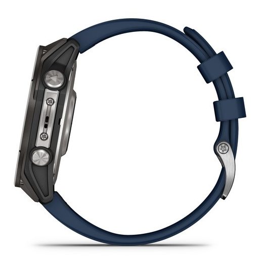 Garmin Quatix 8 47mm AMOLED Sapphire Titanium Captain Blue szíj
