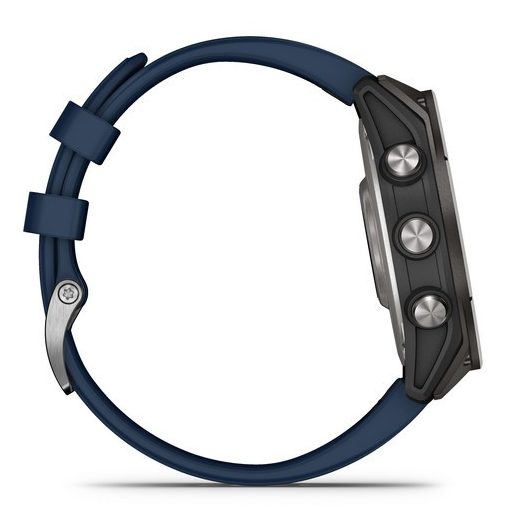Garmin Quatix 8 47mm AMOLED Sapphire Titanium Captain Blue szíj