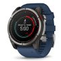 Garmin Quatix 8 51mm AMOLED Sapphire Titanium Captain Blue szíj