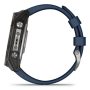 Garmin Quatix 8 51mm AMOLED Sapphire Titanium Captain Blue szíj