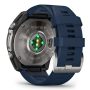 Garmin Quatix 8 51mm AMOLED Sapphire Titanium Captain Blue szíj