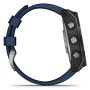 Garmin Quatix 8 51mm AMOLED Sapphire Titanium Captain Blue szíj
