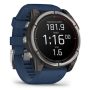 Garmin Quatix 8 51mm AMOLED Sapphire Titanium Captain Blue szíj