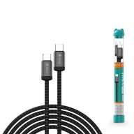Devia Gracious Tube USB-C/USB-C PD 60W kábel 1m