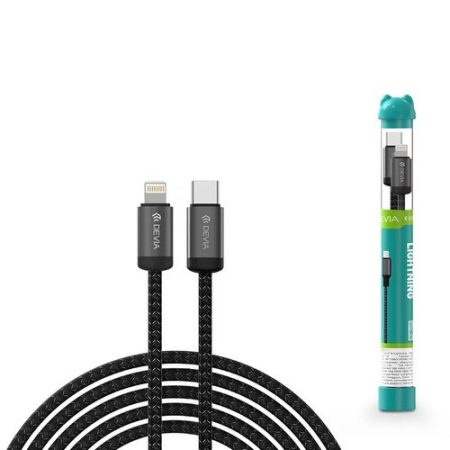 Devia Gracious Tube USB-C/Lightn. PD 27W kábel 1m
